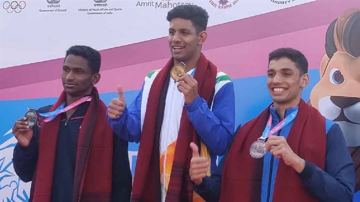 अद्वैत पांगे ने स्वर्ण पदक जीत कर अपने नाम किया नया नैशनल गेम्स रिकॉर्ड